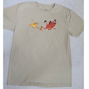 Disney Lion King Hakuna Matata Tee Adult Medium Simba Timon Pumbaa Shirt